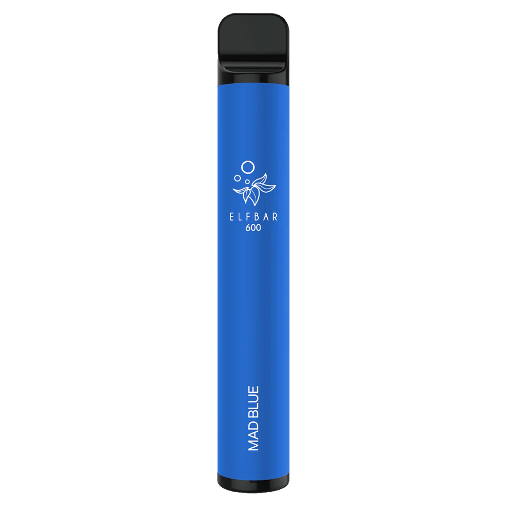 ELFBAR 600 Disposable Vape - Mad Blue Vape Shop Derby