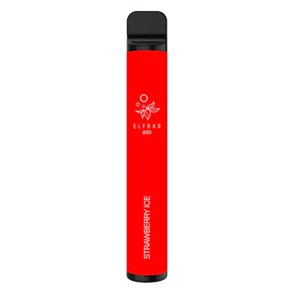 ELFBAR 600 Disposable Vape - Strawberry Ice Vape Shop Derby