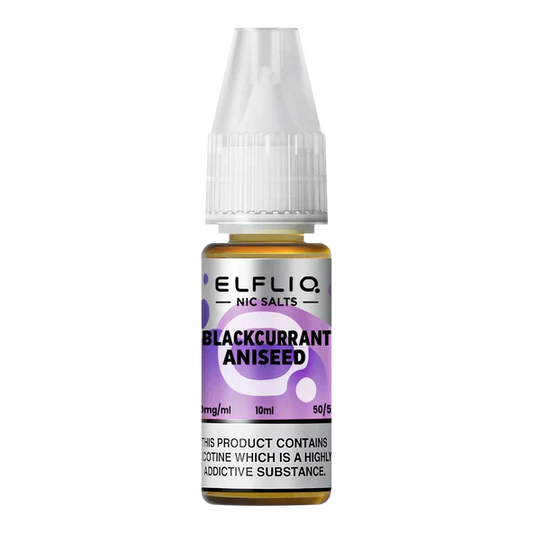 Elfliq E-Liquid - Blackcurrant Aniseed - 20mg Vape Shop Derby