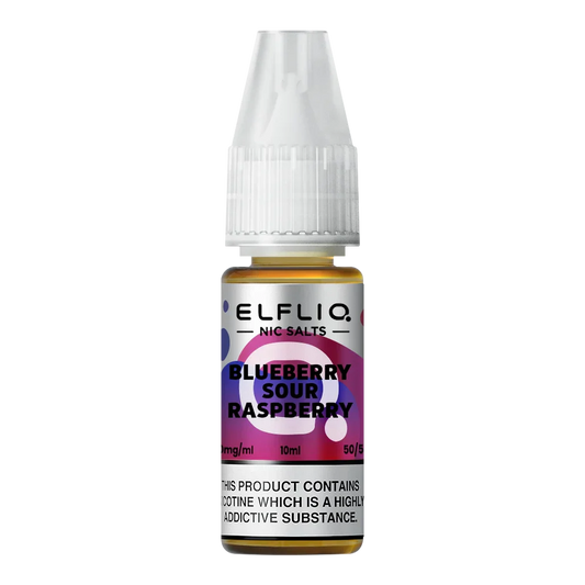 Elfliq Nic Salt - Blueberry Sour Raspberry 20mg Vape Shop Derby