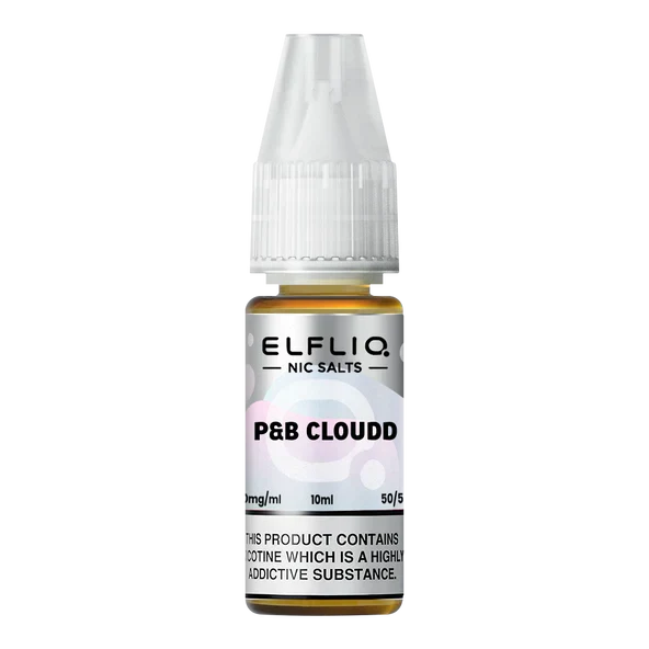 Elfliq E-Liquid - P&B Cloudd - 10mg Vape Shop Derby