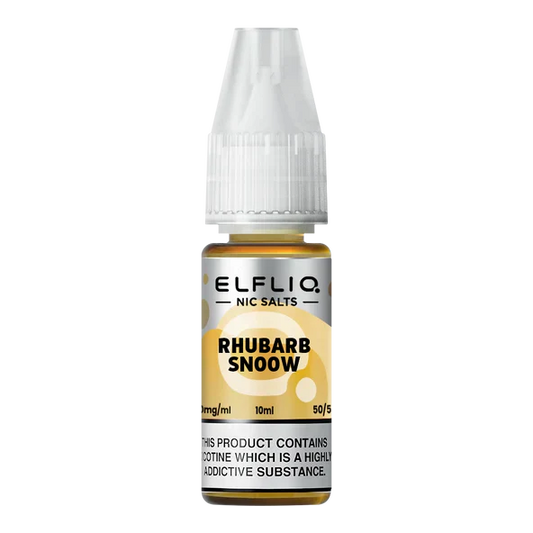 Elfliq E-Liquid - Rhubarb Snoow - 20mg Vape Shop Derby