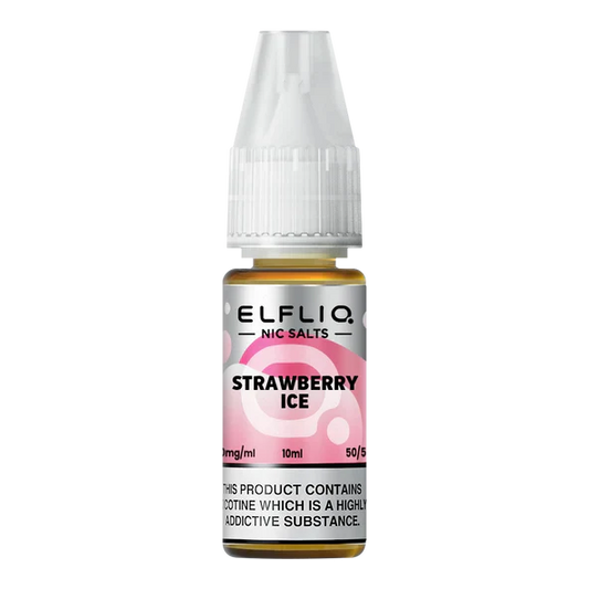 Elfliq E-Liquid - Strawberry Ice - 20mg Vape Shop Derby