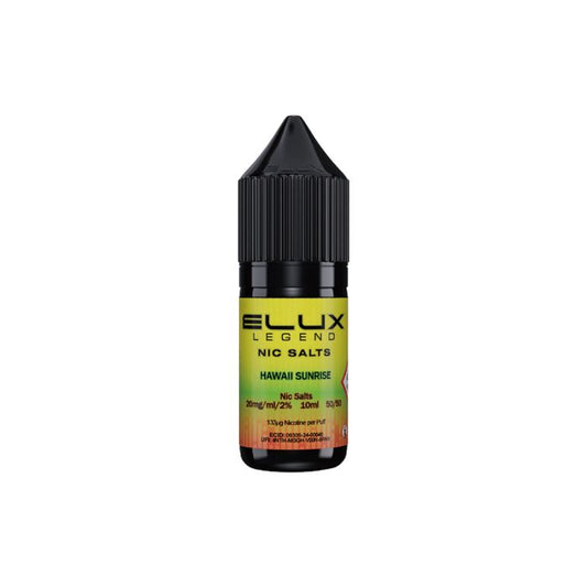 Elux E-Liquid - Hawaii Sunrise 20mg Vape Shop Derby