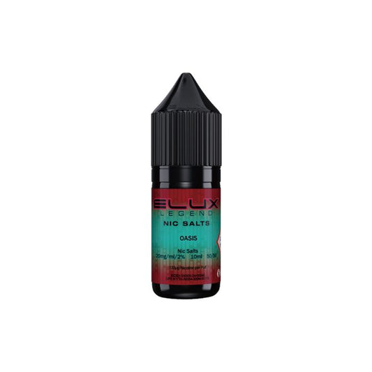 Elux E-Liquid - Oasis 10mg Vape Shop Derby