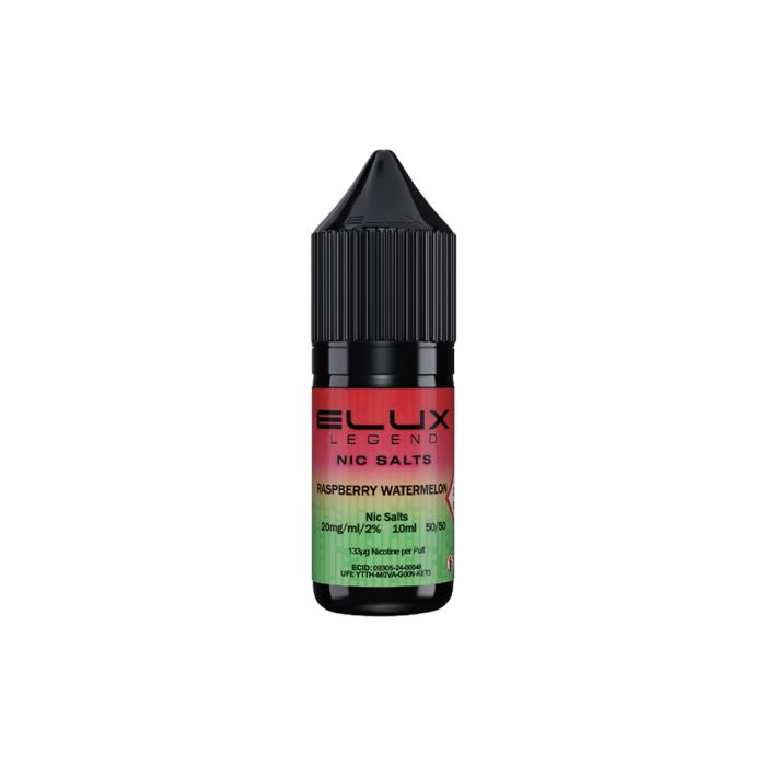 Elux E-Liquid - Raspberry Watermelon 10mg Vape Shop Derby