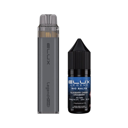 Elux Elux Legend Prime 5000 Disposable Vape Kit - Blueberry Cherry Cranberry Vape Shop Derby