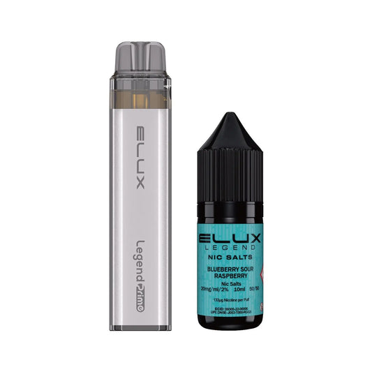 Elux Elux Legend Prime 5000 Disposable Vape Kit - Bluberry Sour Raspberry Vape Shop Derby