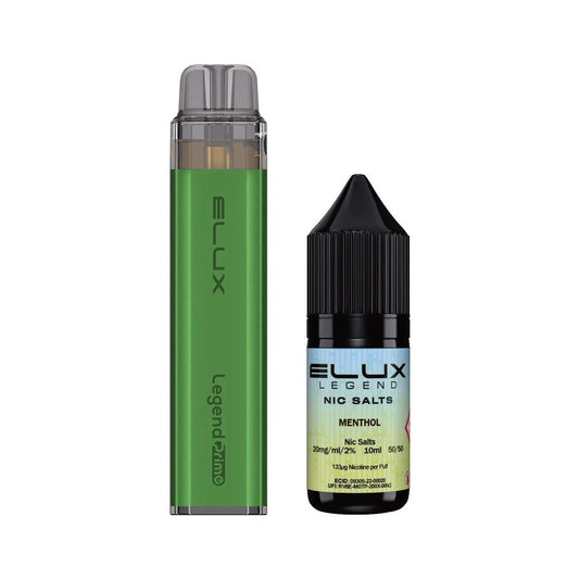 Elux Elux Legend Prime 5000 Disposable Vape Kit  - Menthol Vape Shop Derby