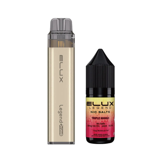 Elux Elux Legend Prime 5000 Disposable Vape Kit  - Triple Mango Vape Shop Derby
