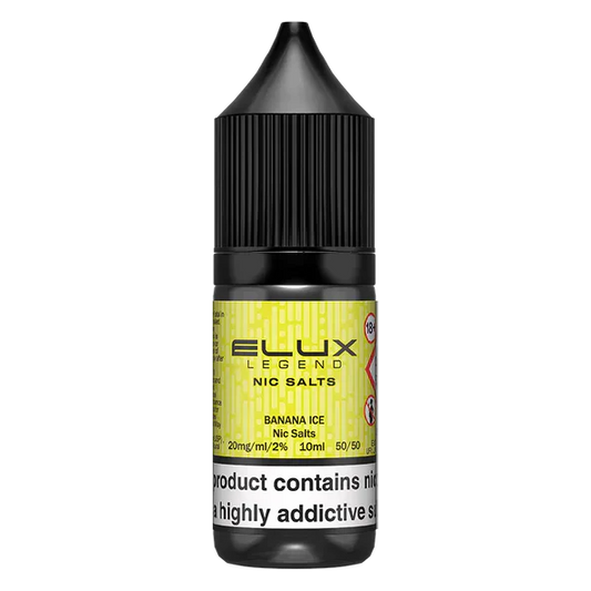 Elux E-Liquid Banana Ice - 10mg Vape Shop Derby