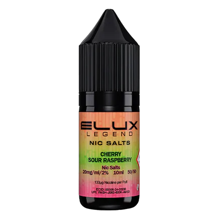 Elux E-Liquid Cherry Sour Raspberry - 10mg Vape Shop Derby