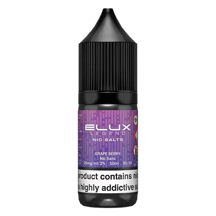 Elux E-Liquid Grape - 20mg Vape Shop Derby