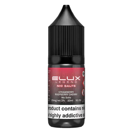 Elux E-Liquid Strawberry Raspberry Cherry - 10mg Vape Shop Derby