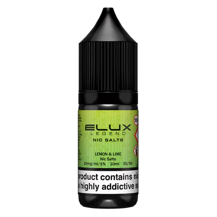 Elux E-Liquid Lemon & Lime - 10mg Vape Shop Derby
