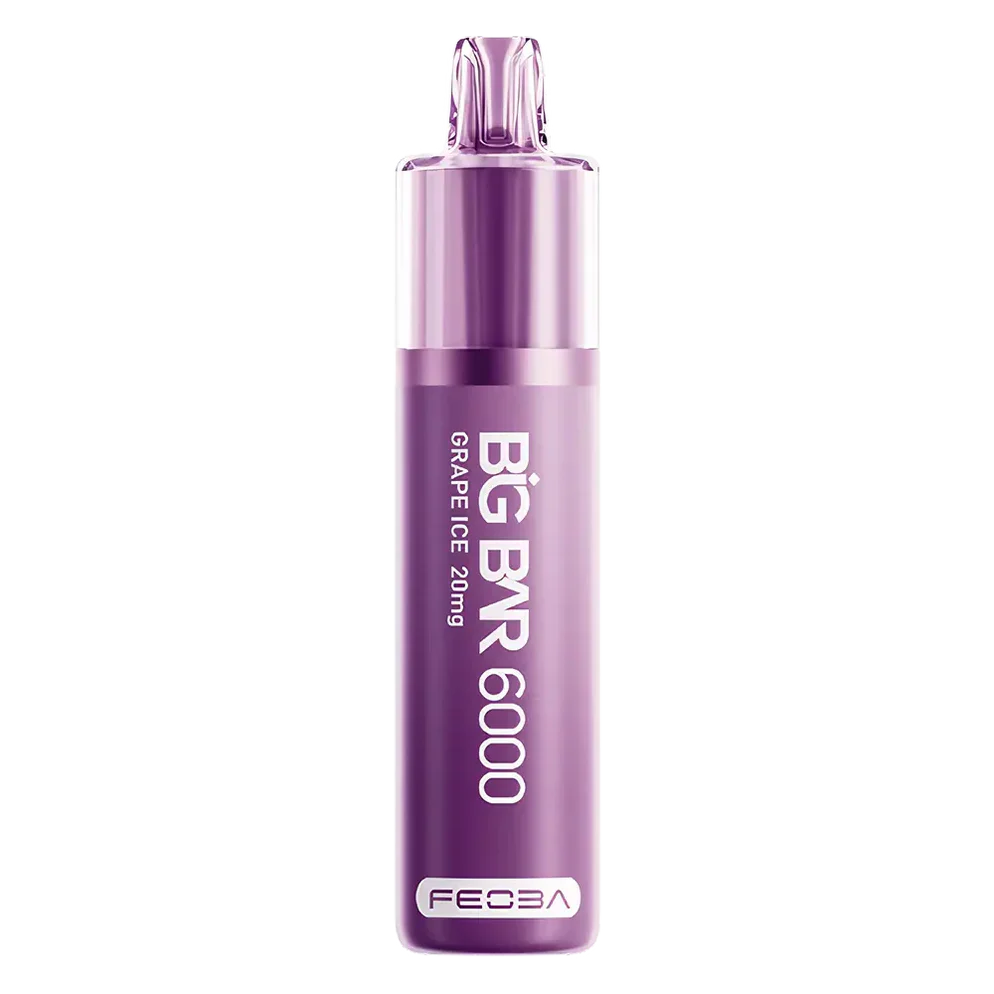 Big Bar 6000 Puffs - Grape Ice Vape Shop Derby