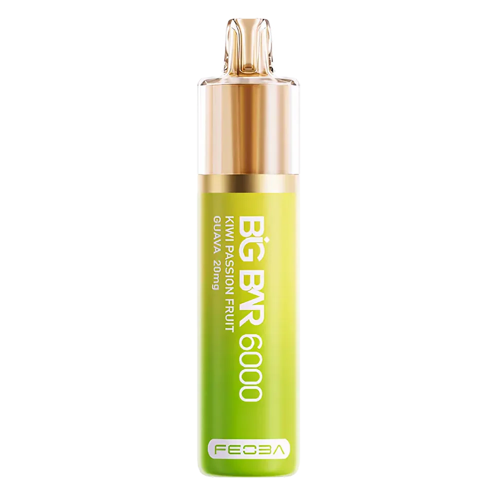 Big Bar 6000 Puffs - Kiwi Passion Fruit Guava Vape Shop Derby