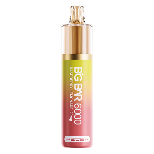 Big Bar 6000 Puffs - Raspberry Lemonade Vape Shop Derby
