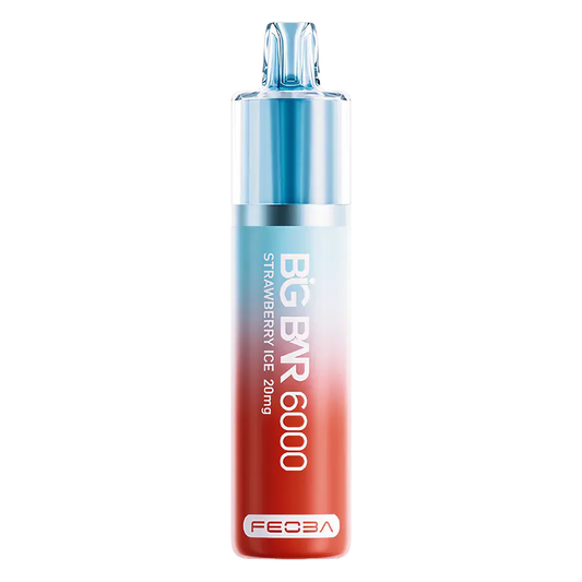 Big Bar 6000 Puffs - Strawberry Ice Vape Shop Derby