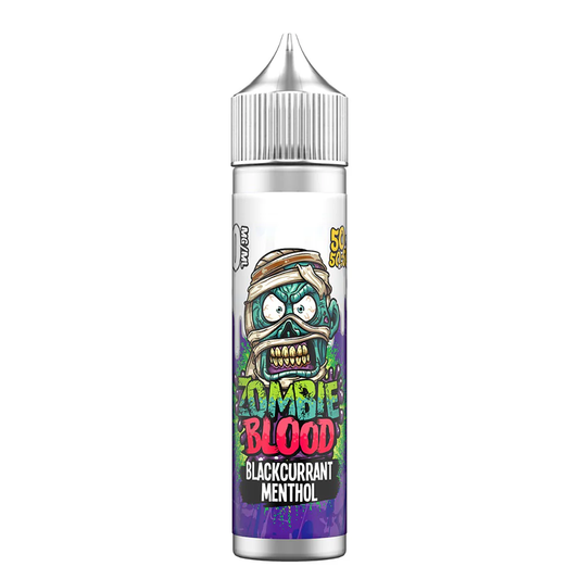 Blackcurrant Menthol 50ml Zombie Blood Vape Shop Derby