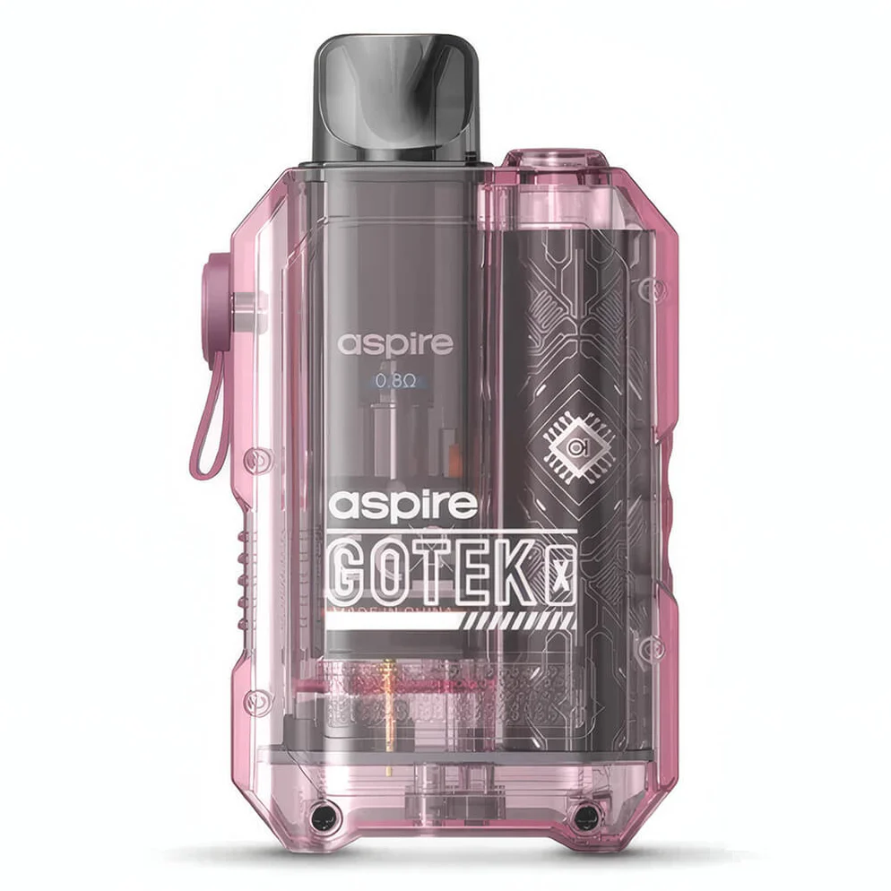 Aspire Gotek X (Transparent Pink) Vape Shop Derby