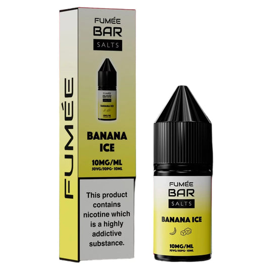 Fumee Bar Salt - Banana ice 10mg Vape Shop Derby
