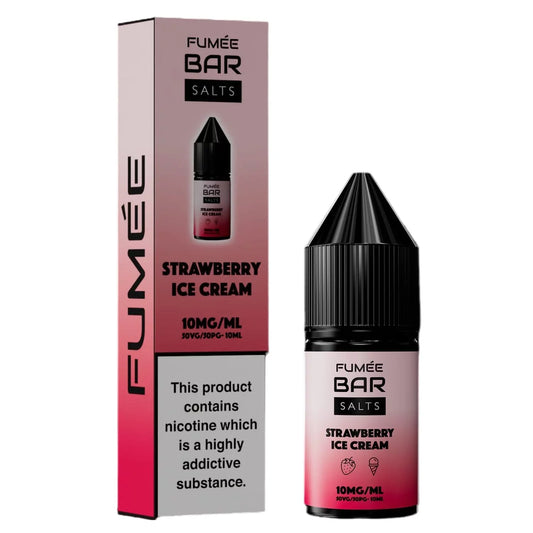 Fumee Bar Salt - Strawberry ice cream 20mg Vape Shop Derby