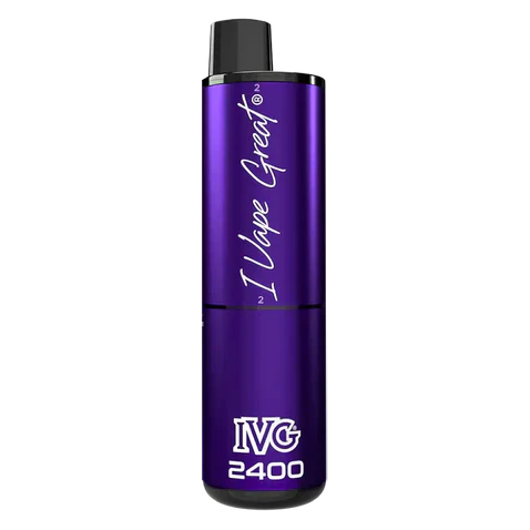 IVG 2400 Puffs Disposable Vape-Purple Edition Vape Shop Derby