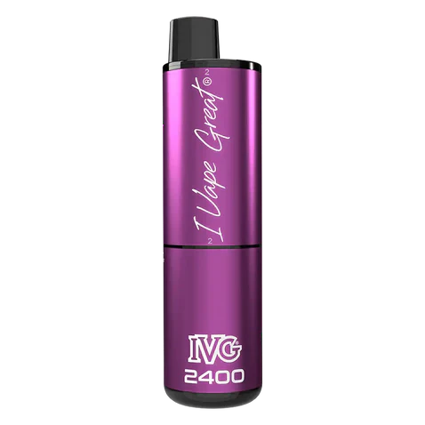 IVG 2400 Puffs Disposable Vape-Plum Edition Vape Shop Derby