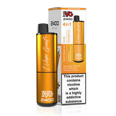 IVG 2400 Puffs Disposable Vape-Coffee Edition Vape Shop Derby