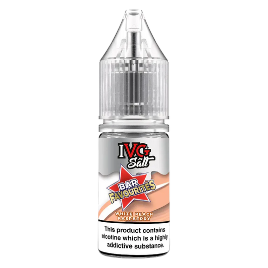 IVG Nic Salt - White Peach Raspberry 10mg Vape Shop Derby