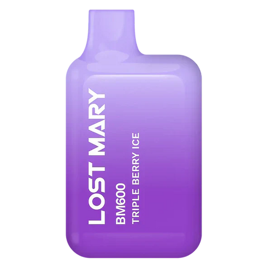 Lost Mary 600 Disposable Vape - Triple Berry Ice Vape Shop Derby
