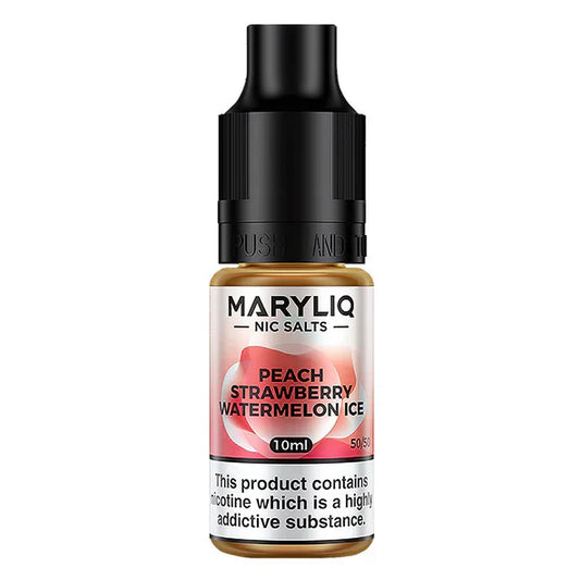 Maryliq E-Liquid - Peach Strawberry Watermelon Ice - 20mg Vape Shop Derby