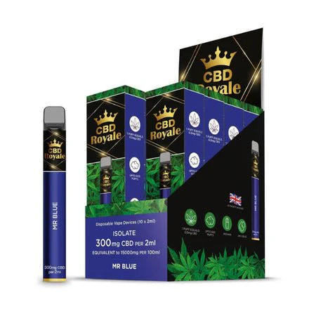 CBD Royale - Mr Blue 3000mg E-Liquid Vape Shop Derby