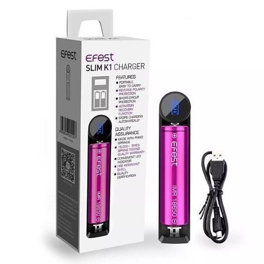 Efest Slim K1 Charger Vape Shop Derby