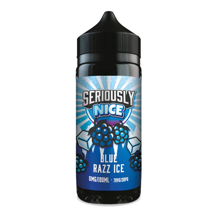 Seriously Shortfill - Blue Raz Ice - 100ml Vape Shop Derby