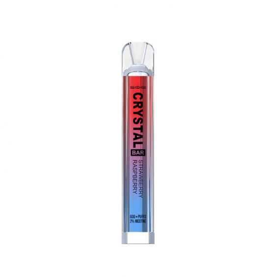Crystal 600 Disposable Vape - Strawberry Raspberry Vape Shop Derby
