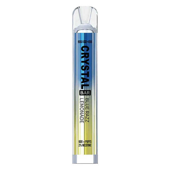 Crystal 600 Disposable Vape-Blue Razz Lemonade Vape Shop Derby