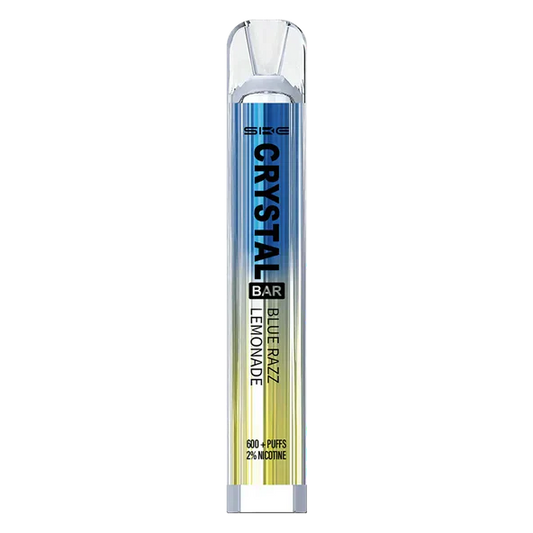 Crystal 600 Disposable Vape-Blue Razz Lemonade Vape Shop Derby