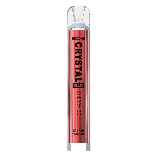 Crystal 600 Disposable Vape-Cherry Ice Vape Shop Derby
