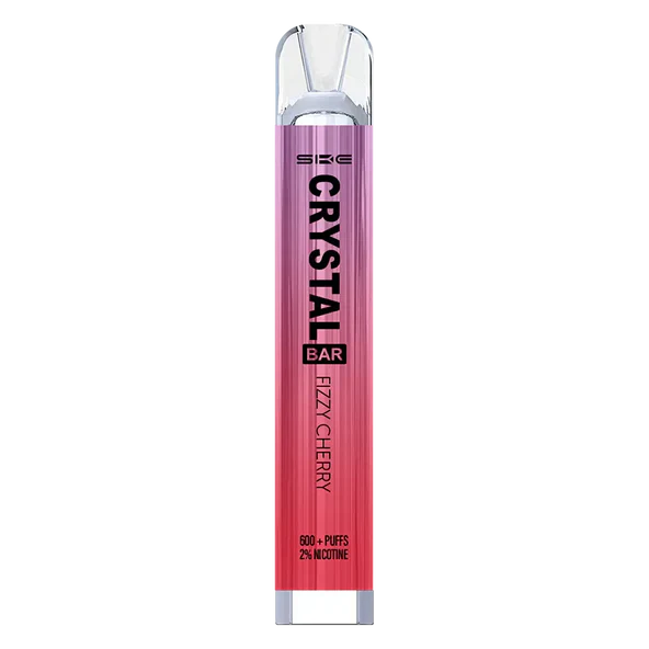 Crystal 600 Disposable Vape-Fizzy Cherry Vape Shop Derby