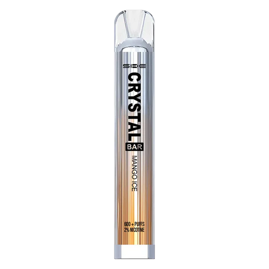 Crystal 600 Disposable Vape-Mango Ice Vape Shop Derby