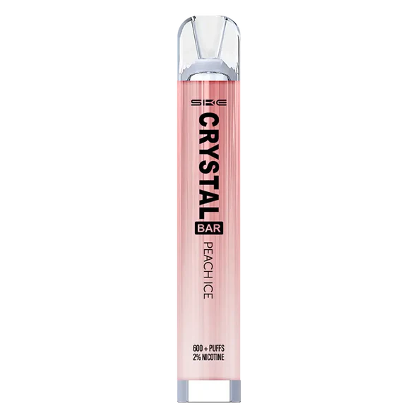 Crystal 600 Disposable Vape-Peach Ice Vape Shop Derby