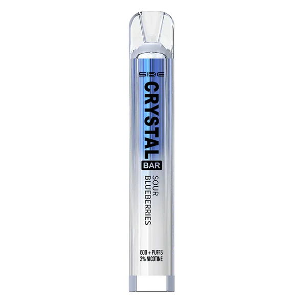 Crystal 600 Disposable Vape-Sour Blueberries Vape Shop Derby