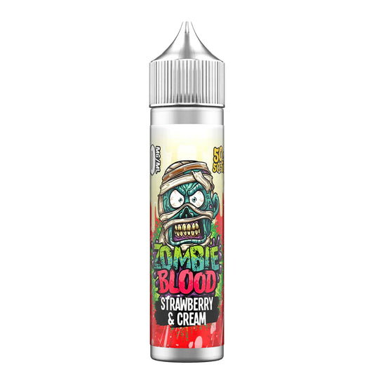 Zombie Blood Shortfill - Strawberry Cream - 50ml Vape Shop Derby