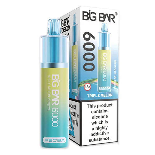 Big Bar 6000 Puffs - Triple Melon Vape Shop Derby